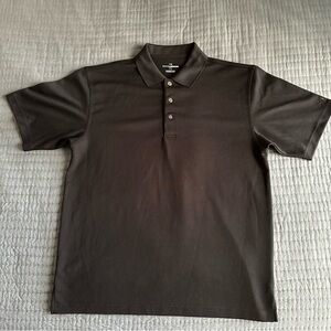 Black Grand Slam golf polo